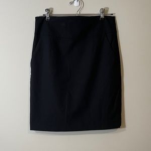Banana Republic Black Pencil Skirt - Back Zip 2P